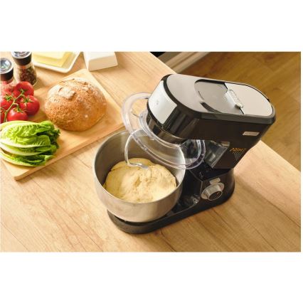 Sencor - Virtuves kombains ar nerūsējošā tērauda bļodu 1000W/230V melns