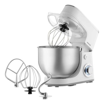 Sencor - virtuves robots ar nerūsējošā tērauda bļodu 1300W/230V balts