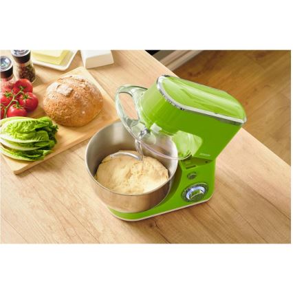 Sencor - virtuves robots ar nerūsējošā tērauda bļodu 1300W/230V zaļš