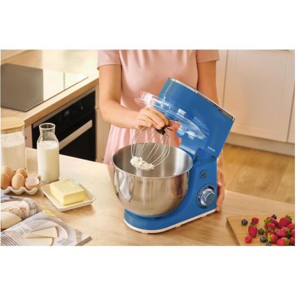 Sencor - Virtuves robots ar nerūsējošā tērauda bļodu 1300W/230V zils