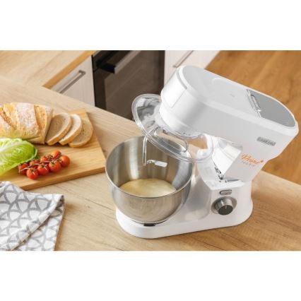 Sencor - Virtuves robots ar nerūsējoša tērauda trauku 1000W/230V balta