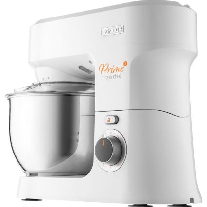 Sencor - Virtuves robots ar nerūsējoša tērauda trauku 1000W/230V balta