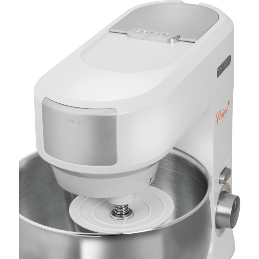 Sencor - Virtuves robots ar nerūsējoša tērauda trauku 1000W/230V balta