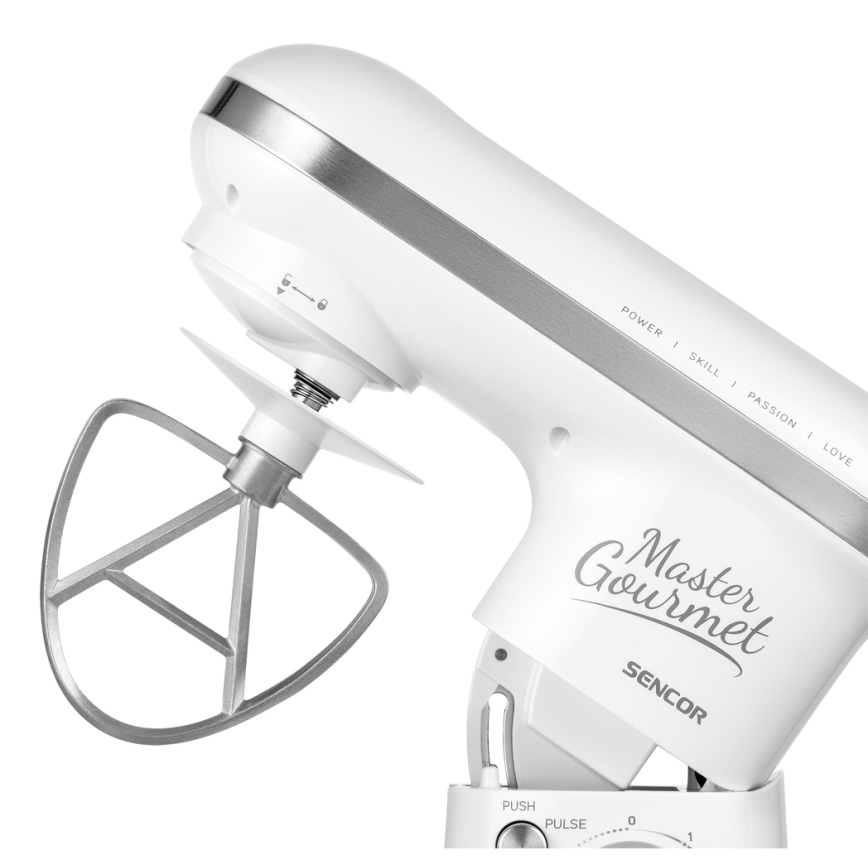 Sencor - Virtuves robots ar nerūsējoša tērauda trauku 600W/230V