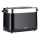 Severin AT 9264 - Tosteris ar divām atverēm 800W/230V nerūsējošā tērauda/melns