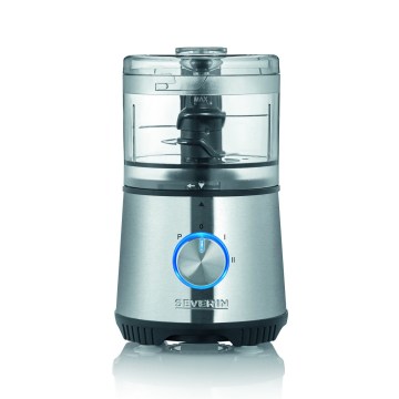 Severin KM 3865 - Pārtikas smalcinātājs 400W/230V nerūsējošā tērauda/melns