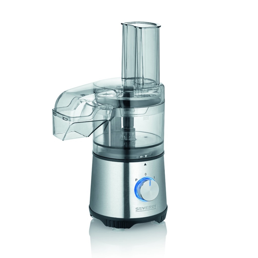 Severin KM 3865 - Pārtikas smalcinātājs 400W/230V nerūsējošā tērauda/melns