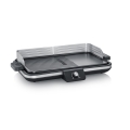 Severin PG 8564 - Galda elektriskais grils 2300W/230V 50x30 cm melns