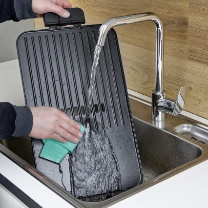 Severin PG 8564 - Galda elektriskais grils 2300W/230V 50x30 cm melns