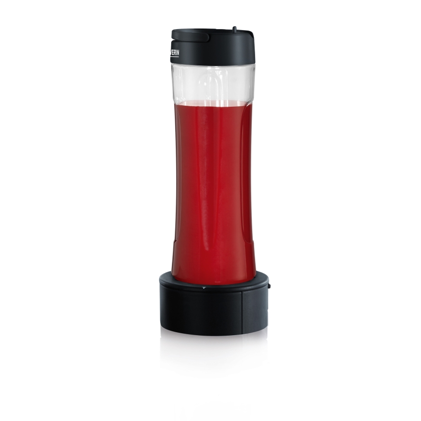 Severin SM 3737 - Galda blenderis 1 l 500W/230V nerūsējošā tērauda/melns