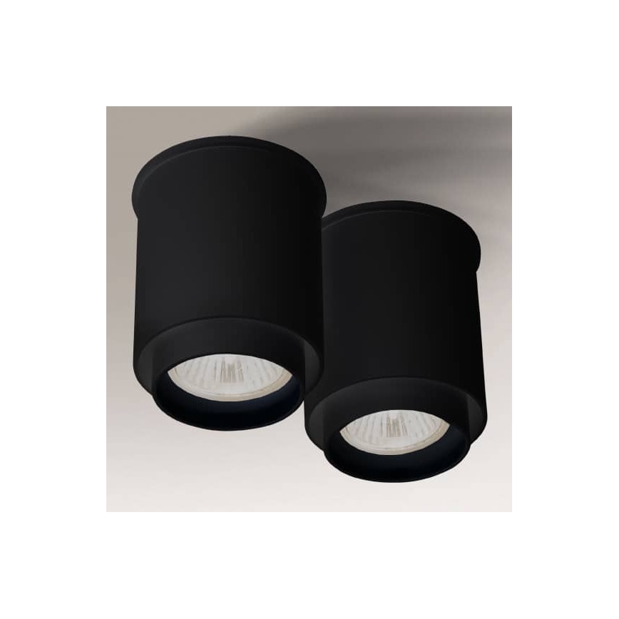 Shilo - Starmetis IGA 2xGU10/15W/230V melns