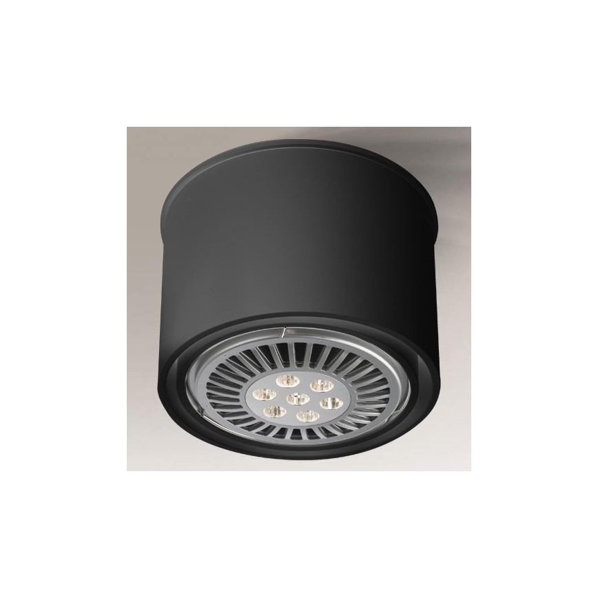 Shilo - Starmetis 1xGU10/15W/230V melns