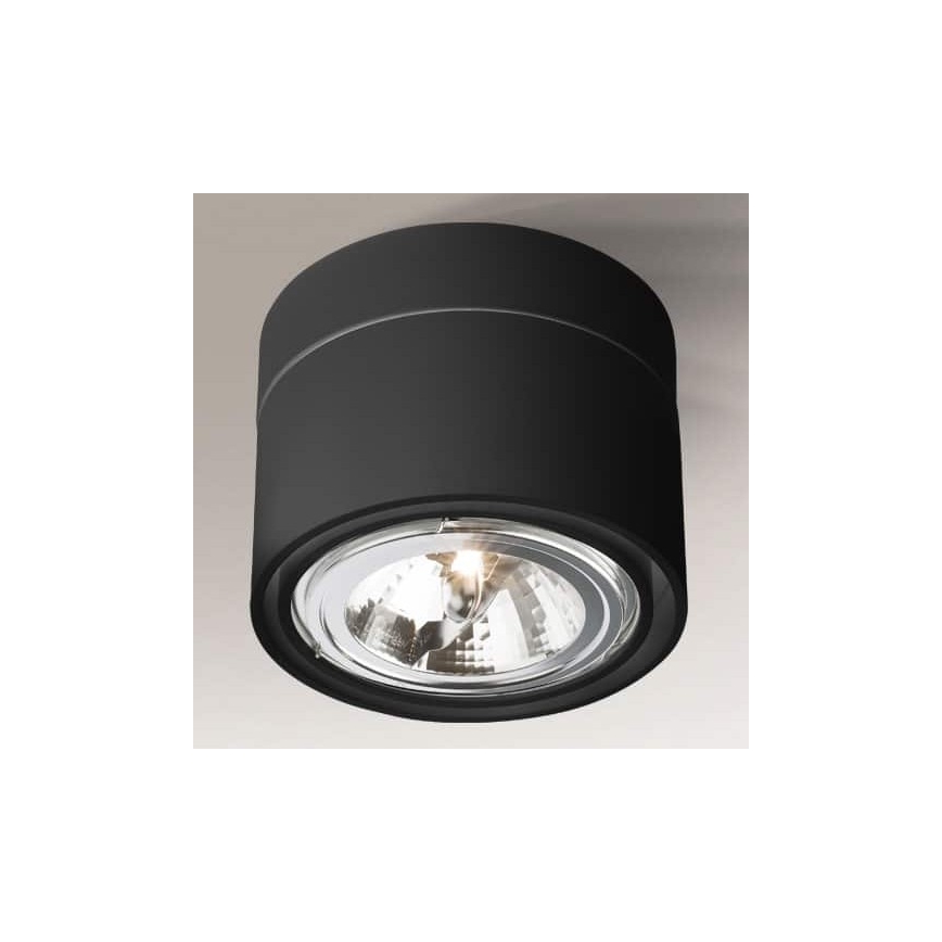 Shilo - Starmetis 1xGU10/15W/230V melns