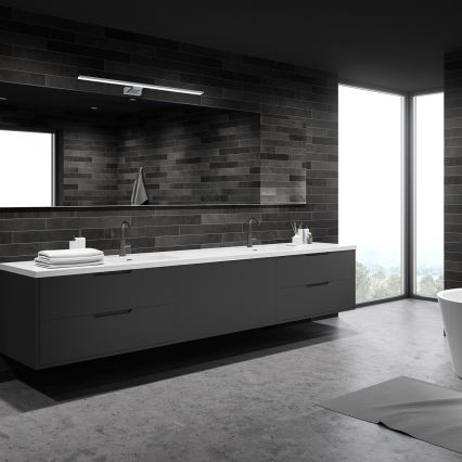 SHINE LED spoguļa apgaismojums vannas istabai 15W/230V 80 cm IP44 spīdīgs hroms