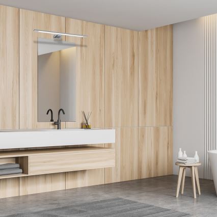 SHINE LED vannas istabas spoguļa apgaismojums, 12W/230V, 60 cm, IP44, spīdīgs hroms