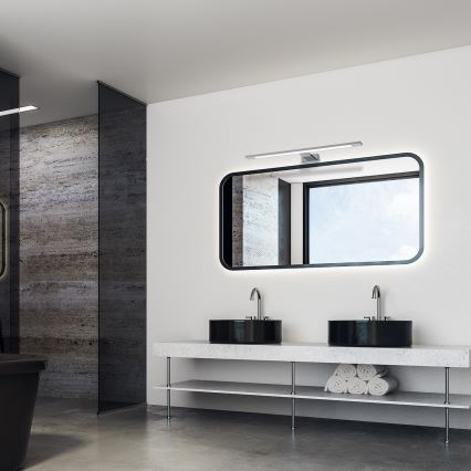 SHINE LED vannas istabas spoguļa apgaismojums, 12W/230V, 60 cm, IP44, spīdīgs hroms