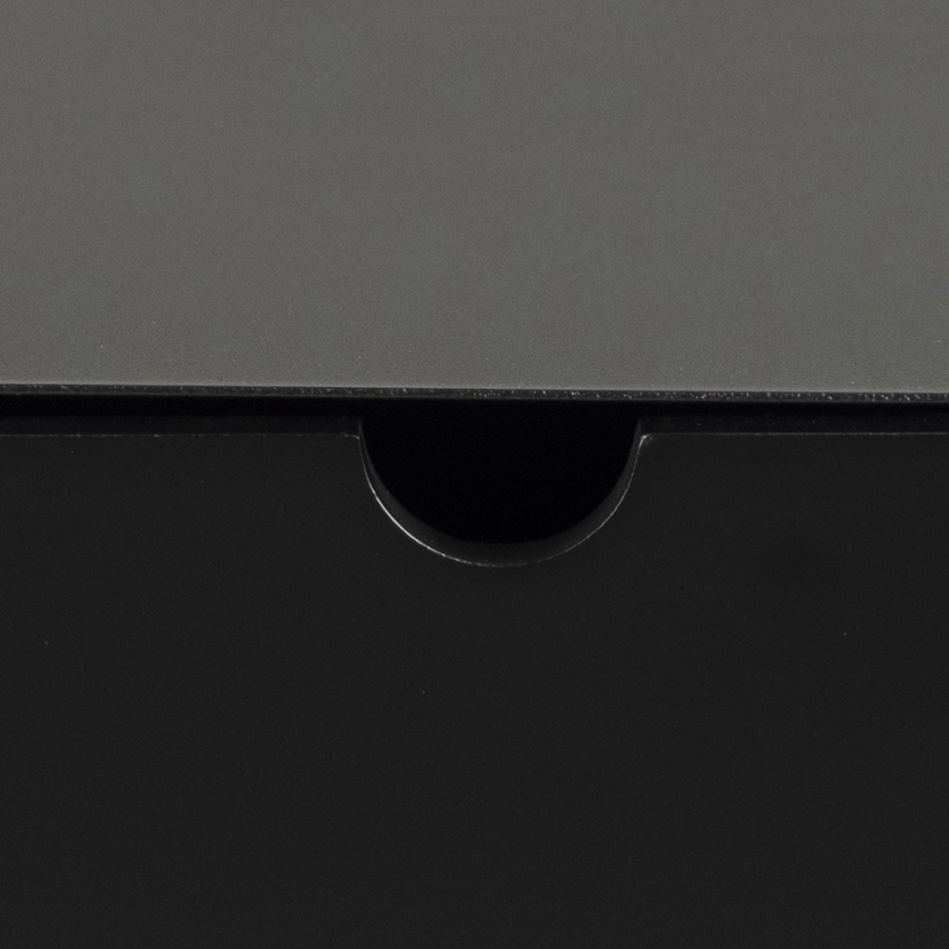 Sienai stiprināms naktsgaldiņš BEKIM, melns