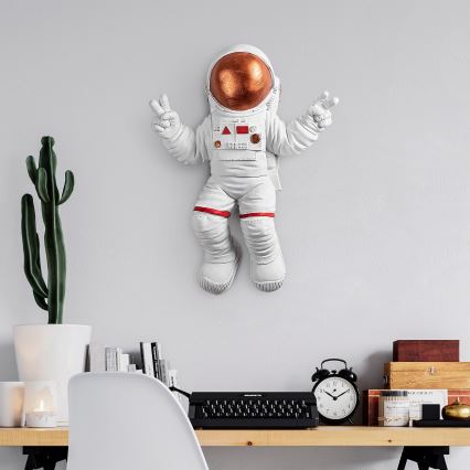 Sienas dekorācija 47x35 cm astronauts varš