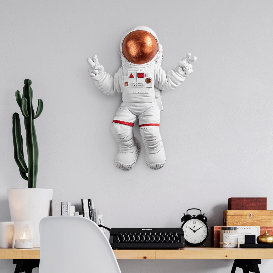 Sienas dekorācija 47x35 cm astronauts varš