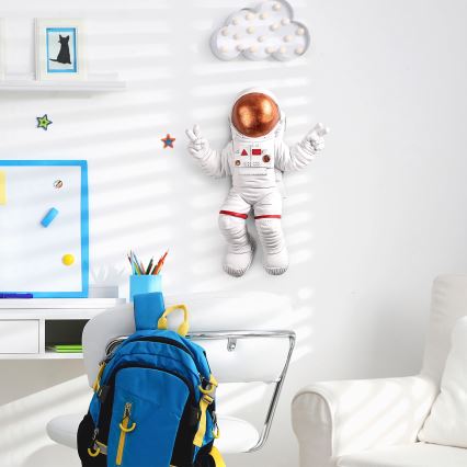 Sienas dekorācija 47x35 cm astronauts varš