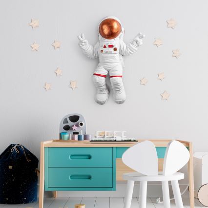 Sienas dekorācija 47x35 cm astronauts varš