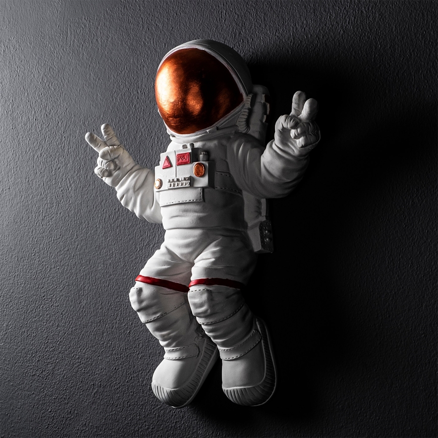 Sienas dekorācija 47x35 cm astronauts varš