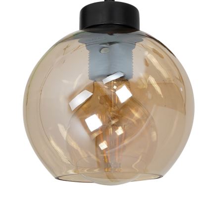 Sienas gaisma SOFIA 1xE27/60W/230V brūns