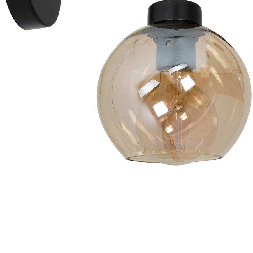 Sienas gaisma SOFIA 1xE27/60W/230V brūns