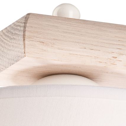 Sienas gaismeklis AIDA 1xE27/60W/230V ozols