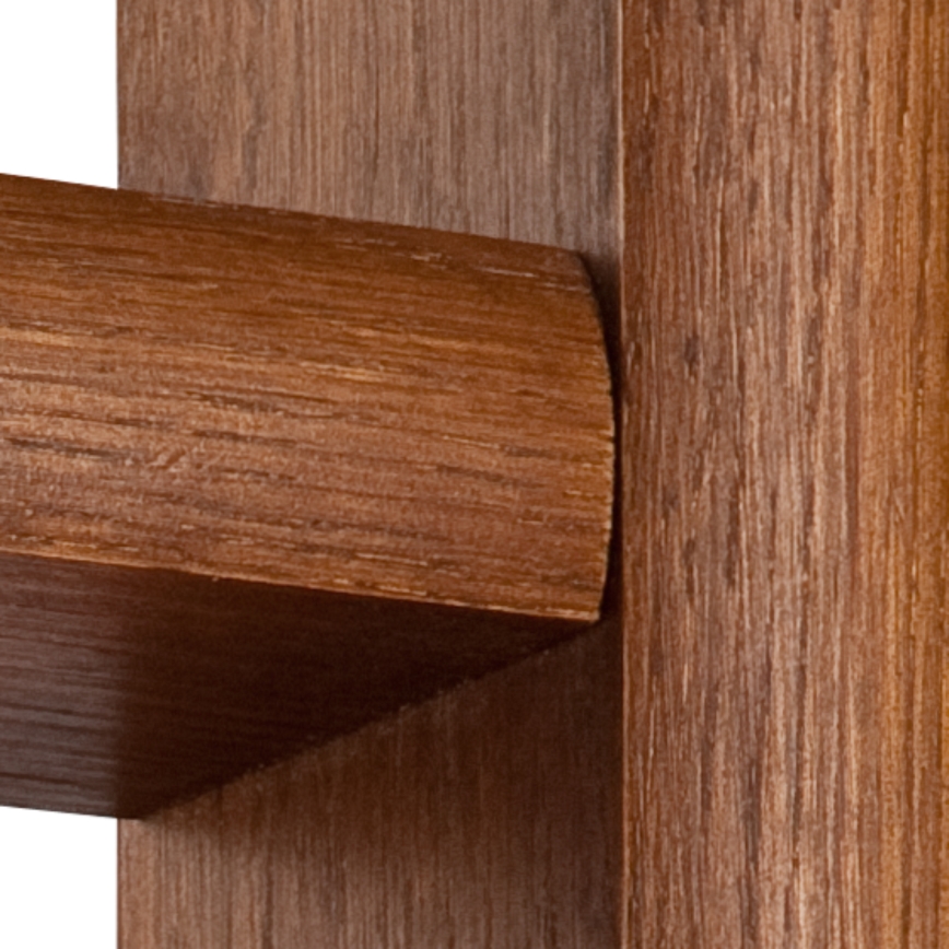 Sienas gaismeklis AIDA 1xE27/60W/230V, ozols