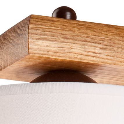 Sienas gaismeklis AIDA 1xE27/60W/230V ozols