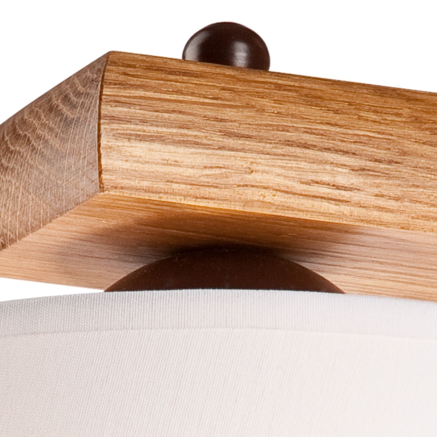 Sienas gaismeklis AIDA 1xE27/60W/230V ozols