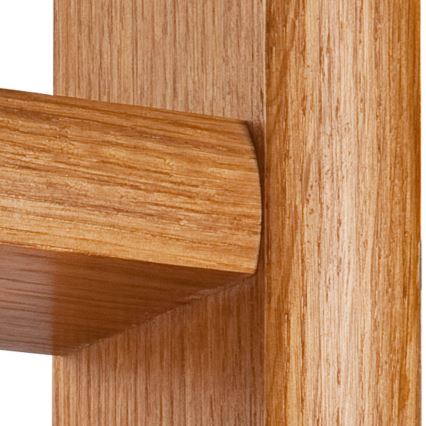 Sienas gaismeklis AIDA 1xE27/60W/230V ozols