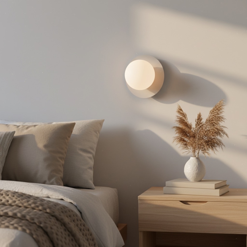 Sienas gaismeklis AMERICANA 1xG9/8W/230V pelēks