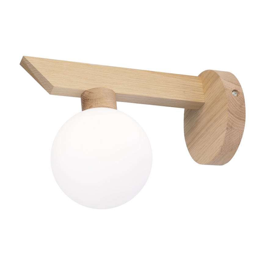 Sienas gaismeklis ANTONIO 1xG9/5W/230V ozols/balts