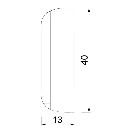 Sienas gaismeklis BARBOS 2xG9/8W/230V bēšs