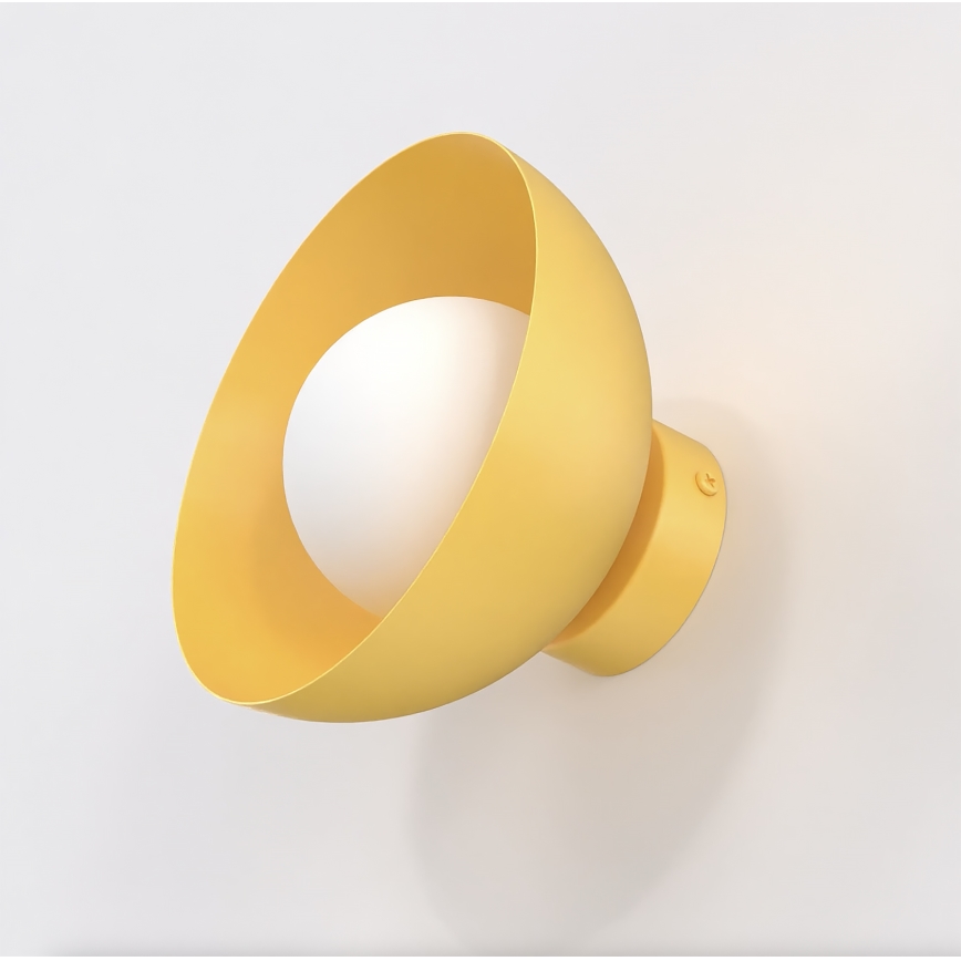 Sienas gaismeklis BIBI 1xG9/8W/230V oranžs