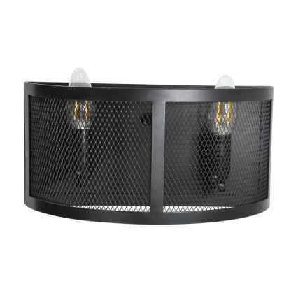 Sienas gaismeklis BRESSO 2xE14/12W/230V