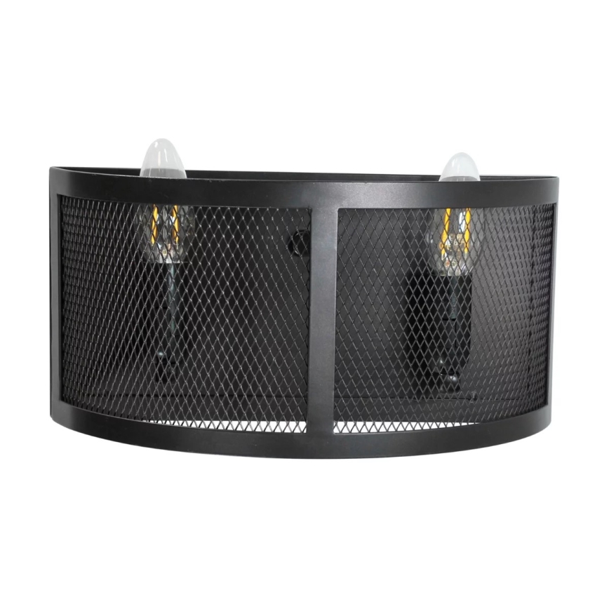 Sienas gaismeklis BRESSO 2xE14/12W/230V