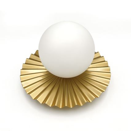 Sienas gaismeklis CHITA 1xG9/5W/230V zelta