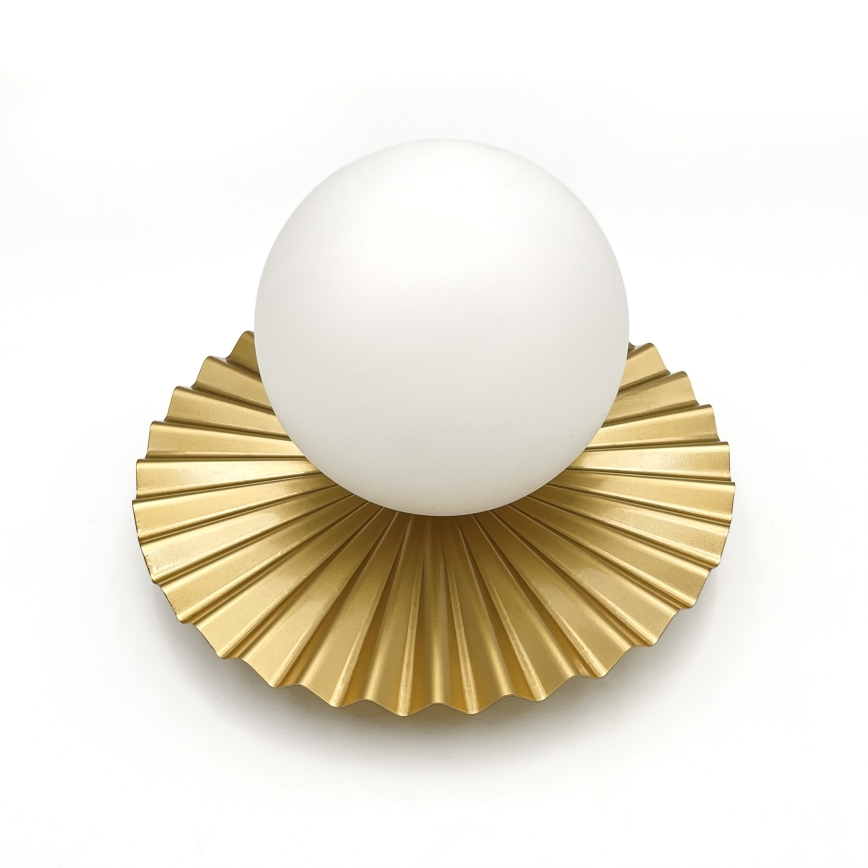 Sienas gaismeklis CHITA 1xG9/5W/230V zelta