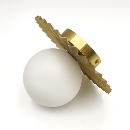 Sienas gaismeklis CHITA 1xG9/5W/230V zelta