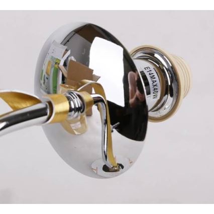 Sienas gaismeklis DIVA 1xE14/40W/230V
