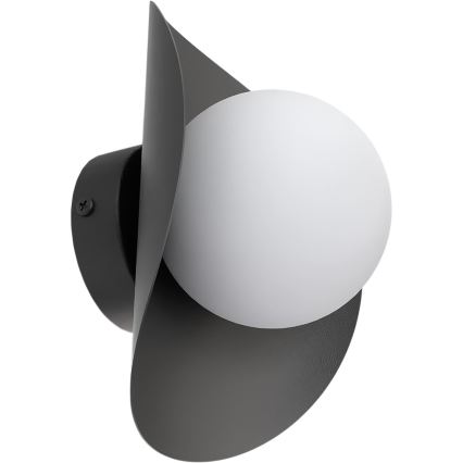 Sienas gaismeklis FIERO 1xG9/8W/230V melns