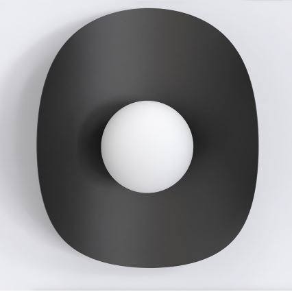 Sienas gaismeklis FIERO 1xG9/8W/230V melns