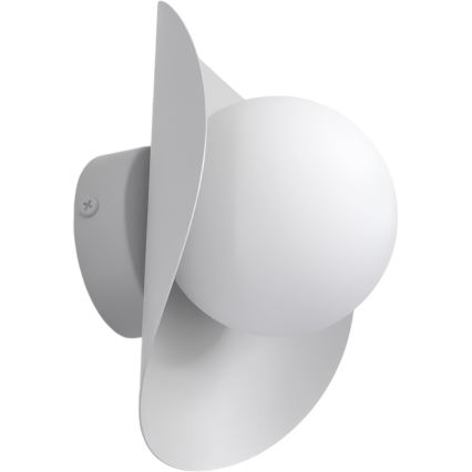 Sienas gaismeklis FIERO 1xG9/8W/230V pelēks