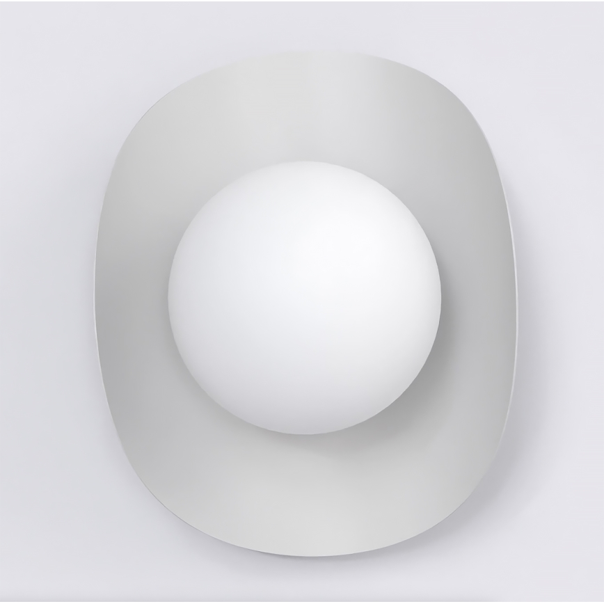 Sienas gaismeklis FIERO 1xG9/8W/230V pelēks