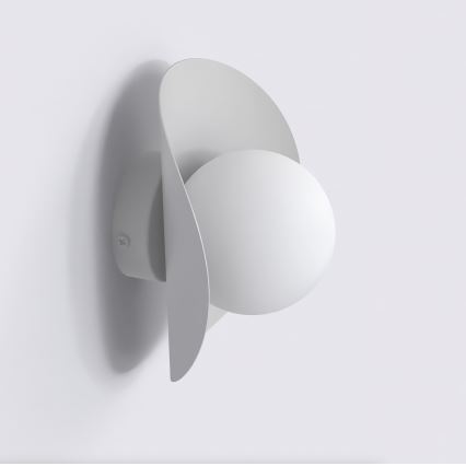 Sienas gaismeklis FIERO 1xG9/8W/230V pelēks