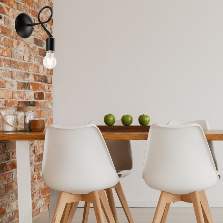 Sienas gaismeklis HARRY 1xE27/60W/230V