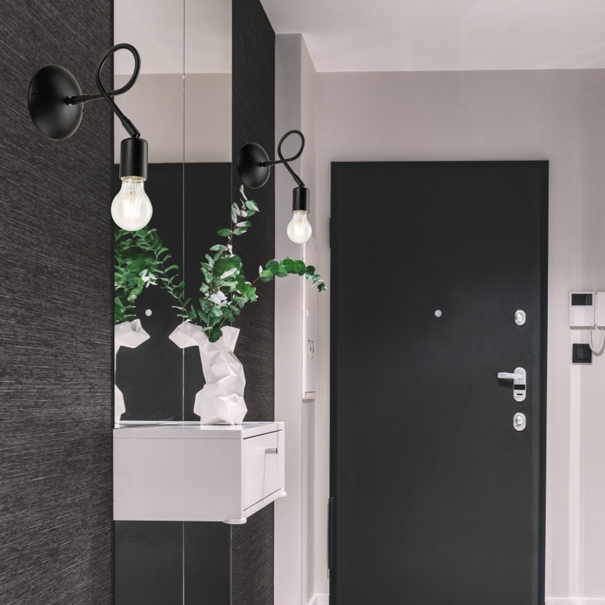 Sienas gaismeklis HARRY 1xE27/60W/230V